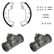 KP658 DELPHI Комплект тормозных колодок