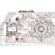 MTWH-V75R ASVA Ступица колеса