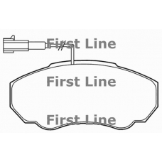 FBP3365 FIRST LINE Комплект тормозных колодок, дисковый тормоз