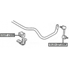 0123-ZZT230R ASVA Тяга / стойка, стабилизатор