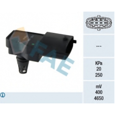 15044 FAE Датчик, давление во впускном газопроводе