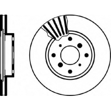 MDC779 MINTEX Тормозной диск