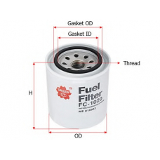 FC-1020 SAKURA  Automotive Топливный фильтр