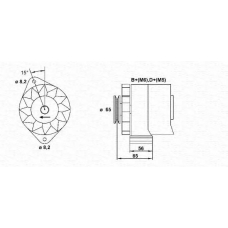 943356671010 MAGNETI MARELLI Генератор