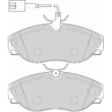 AVR118 ABEX Комплект тормозных колодок, дисковый тормоз