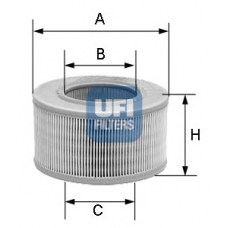 27.149.00 UFI Воздушный фильтр