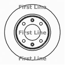 FBD1238 FIRST LINE Тормозной диск