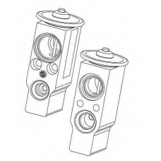 38378 NRF Расширительный клапан, кондиционер
