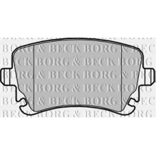 BBP1930 BORG & BECK Комплект тормозных колодок, дисковый тормоз