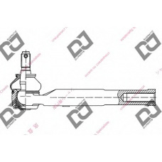 DE1007 DJ PARTS Наконечник поперечной рулевой тяги