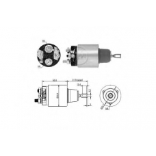 ZM2475 ERA Тяговое реле, стартер