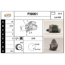 FI9061 SNRA Стартер