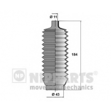 J2845000 NIPPARTS Комплект пылника, рулевое управление
