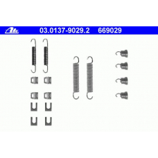 03.0137-9029.2 ATE Комплектующие, тормозная колодка