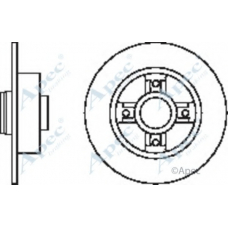 DSK2235 APEC Тормозной диск