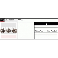 DC74382 DELCO REMY Тормозной суппорт