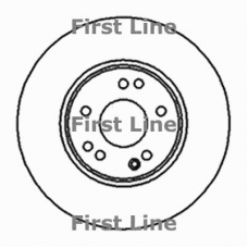 FBD508 FIRST LINE Тормозной диск