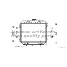 N650-01 ASHUKI Радиатор, охлаждение двигателя