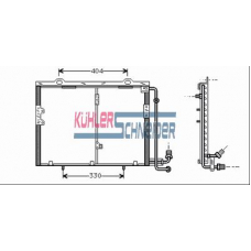 0320601 KUHLER SCHNEIDER Конденсатор, кондиционер