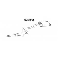 SZ67061 VENEPORTE Глушитель выхлопных газов конечный