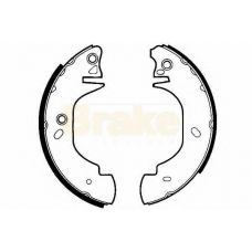 SH2311 BRAKE ENGINEERING Комплект тормозных колодок