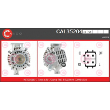 CAL35204GS CASCO Генератор