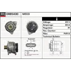 DRB5430 DELCO REMY Генератор