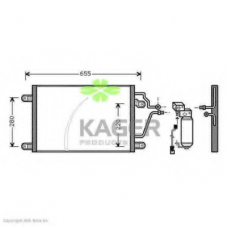 94-5313 KAGER Конденсатор, кондиционер