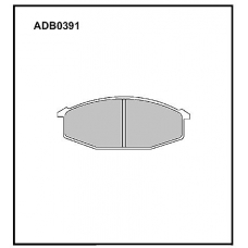 ADB0391 Allied Nippon Колодки томрозные