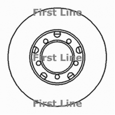 FBD445 FIRST LINE Тормозной диск