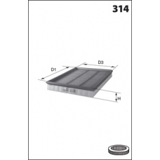 ELP3855 MECAFILTER Воздушный фильтр