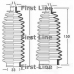 FSG3149 FIRST LINE Пыльник, рулевое управление