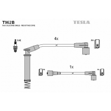 T962B TESLA Комплект проводов зажигания