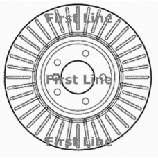 FBD1683 FIRST LINE Тормозной диск