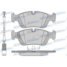 AC058331AD AC Delco Комплект тормозных колодок, дисковый тормоз