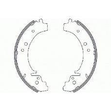 18492723360 S.b.s. Комплект тормозных колодок