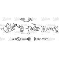 D9E45 VALEO Стартер