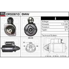 DRS0610 DELCO REMY Стартер