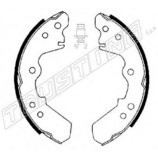 047.358 TRUSTING Комплект тормозных колодок
