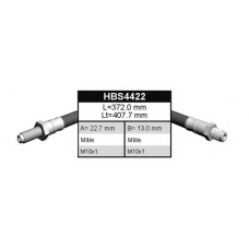 HBS4422 QUINTON HAZELL Тормозной шланг