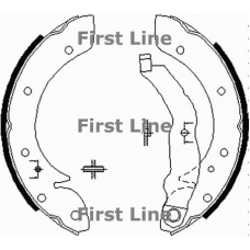 FBS510 FIRST LINE Комплект тормозных колодок