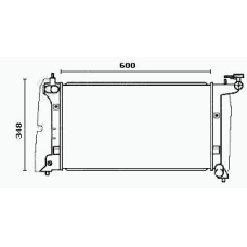 RM0596 EQUAL QUALITY Радиатор, охлаждение двигател