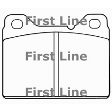 FBP1009 FIRST LINE Комплект тормозных колодок, дисковый тормоз