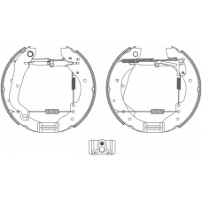 8DB 355 004-061 HELLA Комплект тормозных колодок