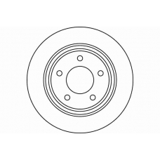 MDC1717 MINTEX Тормозной диск