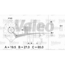 436454 VALEO Генератор