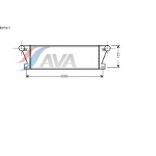 BW4177 AVA Интеркулер