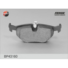 BP43160 FENOX Комплект тормозных колодок, дисковый тормоз