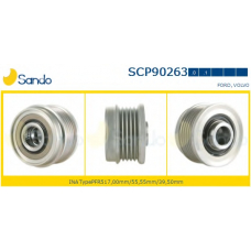 SCP90263.1 SANDO Ременный шкив, генератор