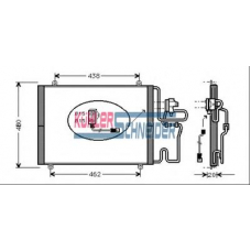 0921101 KUHLER SCHNEIDER Конденсатор, кондиционер